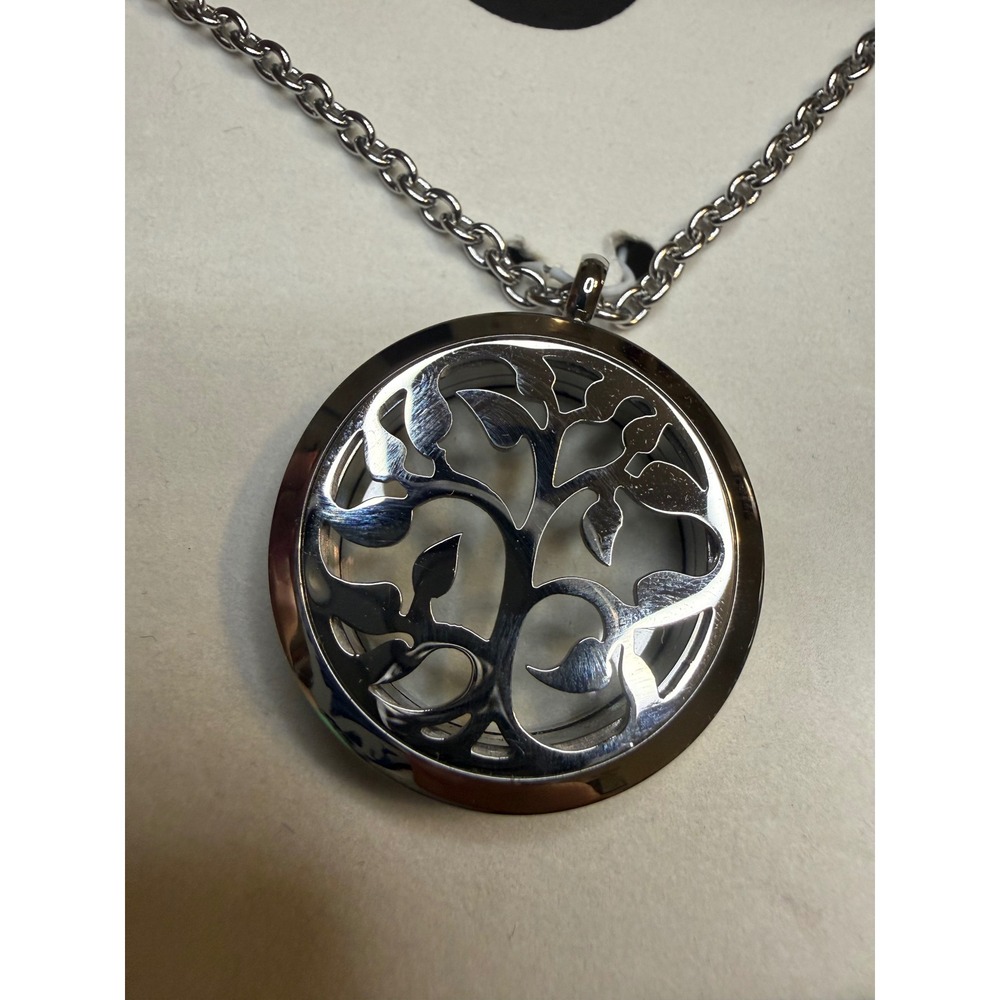 Earth Spirit Village Tree of Life Essential Oil Aromatherapy Locket Necklace